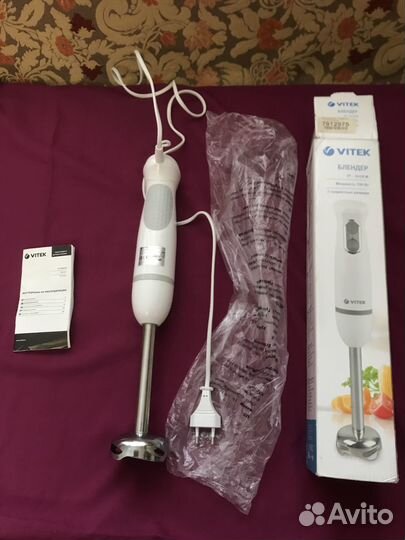 Блендер погружной vitek VT-3418 W