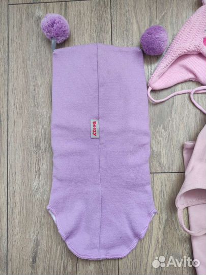 Шапочки, снуд, весенний шлем 44-46-48