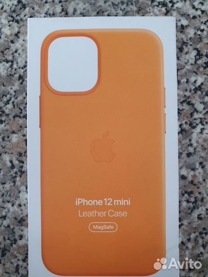 Leather case iPhone 12 mini