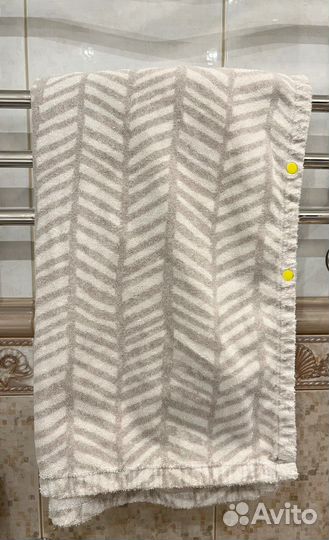 Полотенце уголок детское на кнопках для малыша