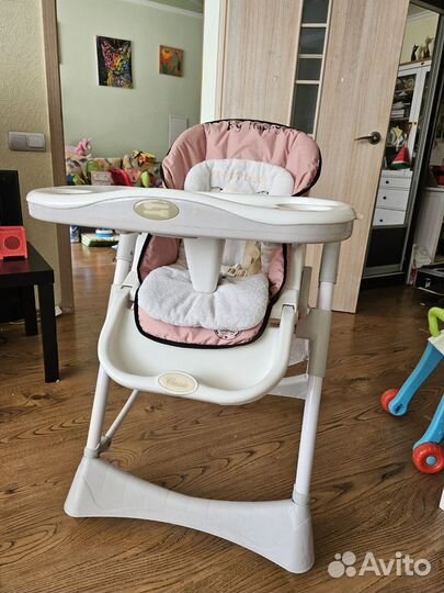 Стульчик для кормления happy baby classic