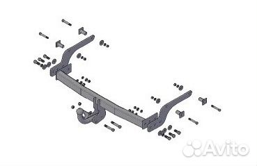 Фаркоп для Рено Сандеро 2, Сандеро Степвей 2