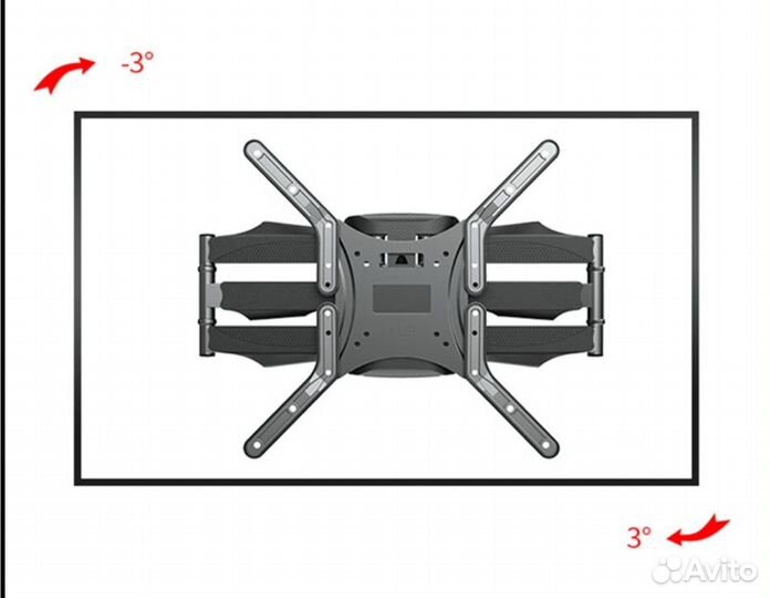 Новый, настенный кронштейн для телевизора