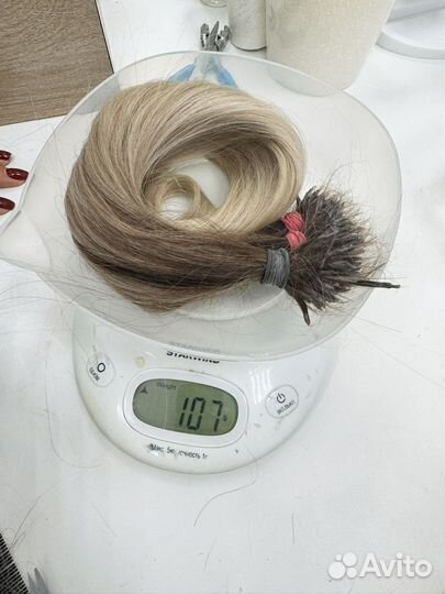 Волосы для наращивания бу