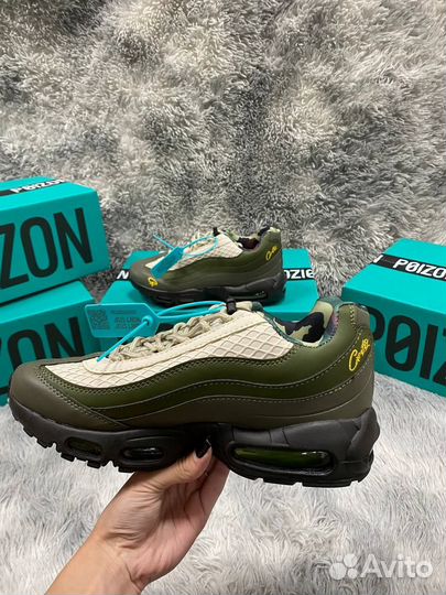 Corteiz x Nike Air Max 95 Khaki Зеленые оригинал P