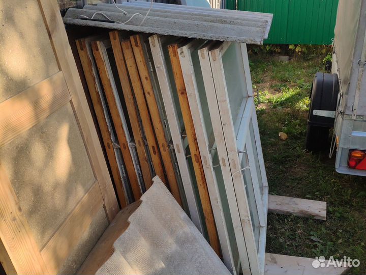 Деревянные оконные рамы бу