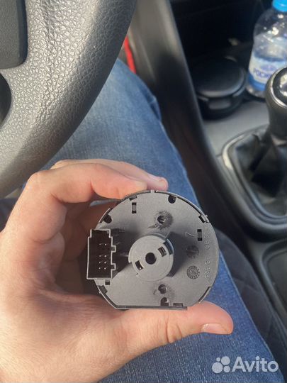 Переключатель света c птф volkswagen
