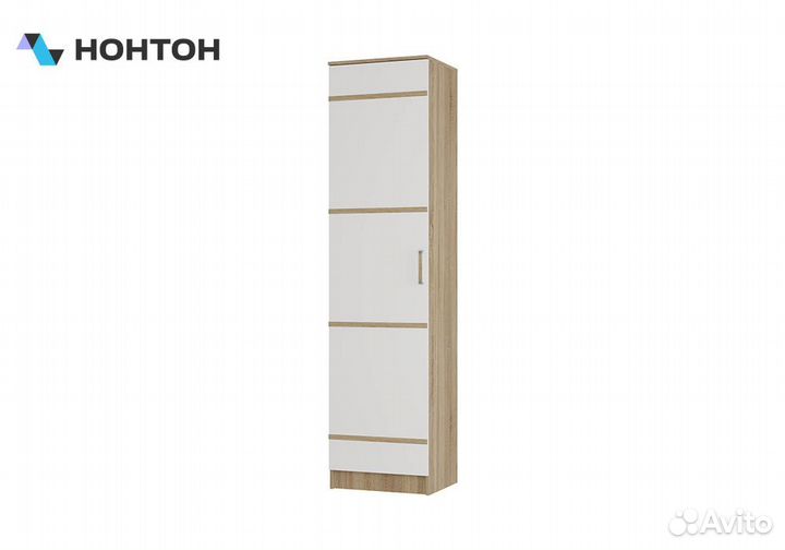 Пенал Сакура сп-01 дуб сонома / белый