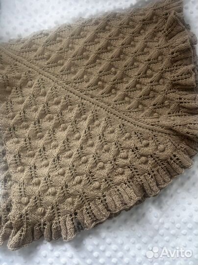 Плед детский вязаный ручная работа