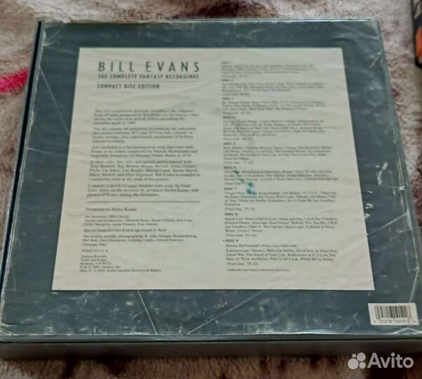 Редкий диск Bill Evans compact disc edition