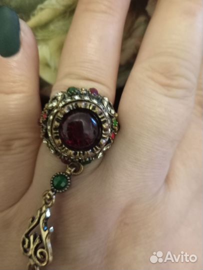Винтажное восточное украшение, браслет-слейв