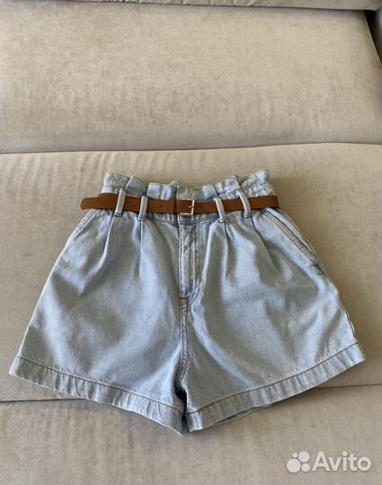 Джинсовые шорты Zara 36