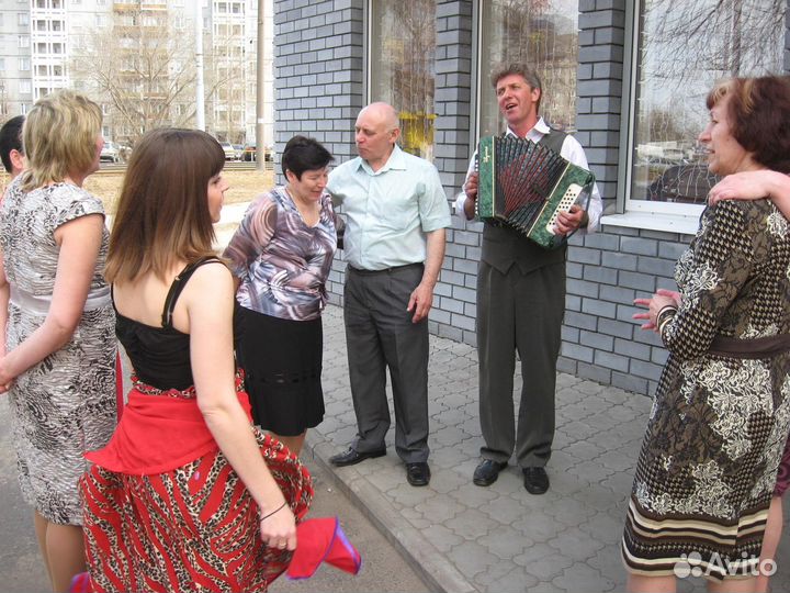 Гармонист на свадьбу, юбилей, корпоратив