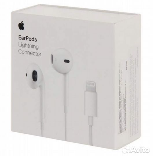 Наушники apple earpods lightning
