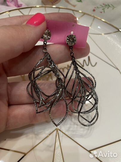 Серьги новые