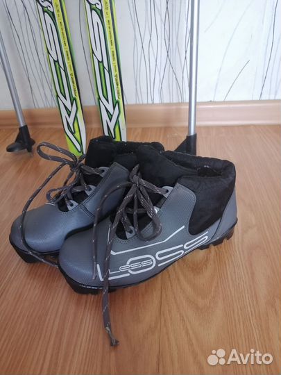 Лыжи беговые fisher детские