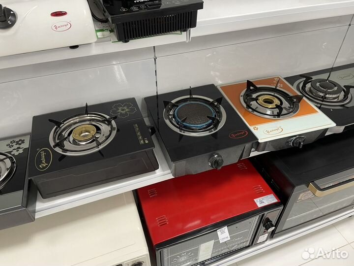 Газовые и электрические плиты новые