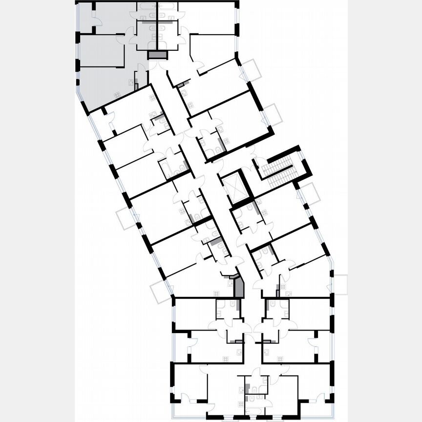 3-к. квартира, 57 м², 2/3 эт.