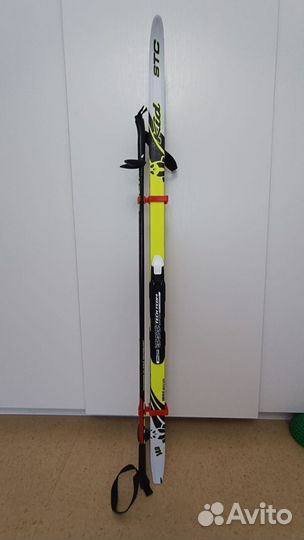 Лыжи беговые детские 140 с палками