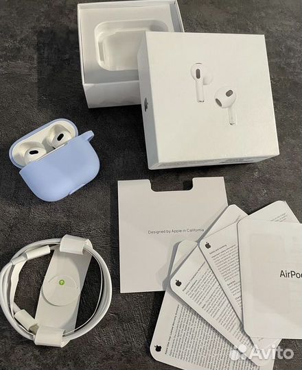 Беспроводные наушники apple airpods 3