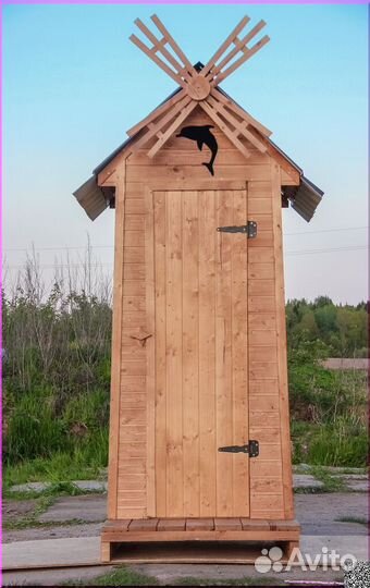 Дачный туалет от производителя ART126