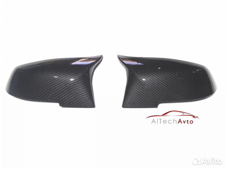Накладки зеркал М в карбоновом стиле для Bmw F30