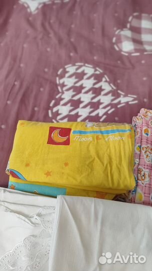 Детское постельное белье в кроватку (пакетом)