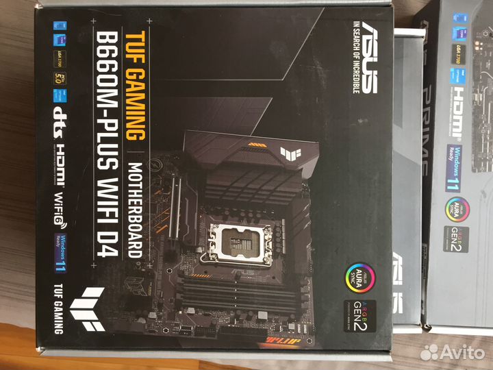 Asus B660M-A WiFi D4 1700 TUF gaming / prime