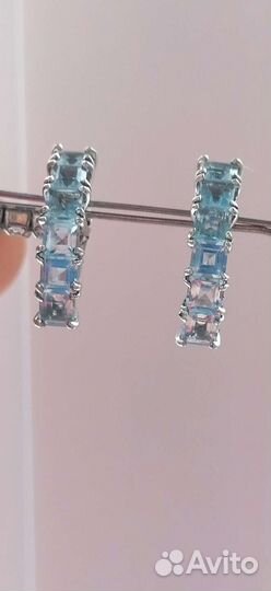 Серебряные серьги 925 пробы