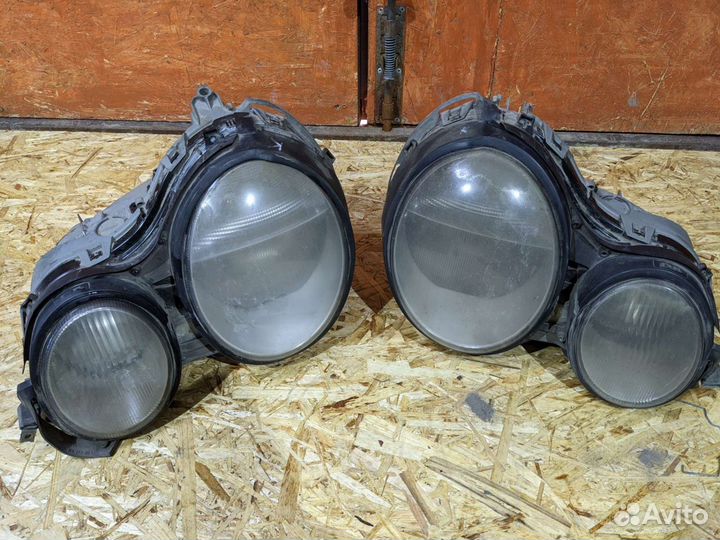 Фары mercedes w210 ксеноновые