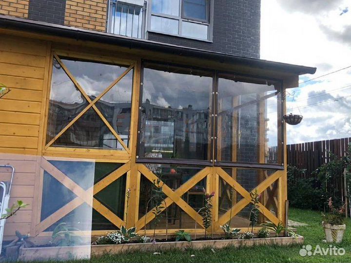 Мягкие и гибкие окна на веранду