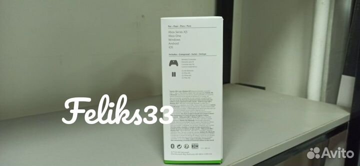 Геймпад для Xbox Series X/S/One Синий/Shock Blue