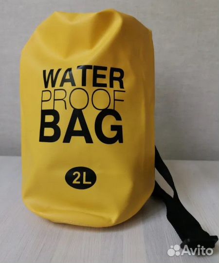 Гермомешок водонепроницаемый 2 литра, разные цвета