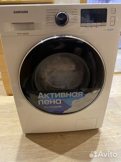 Стиральная машина узкая Samsung ww60j42e0hwold