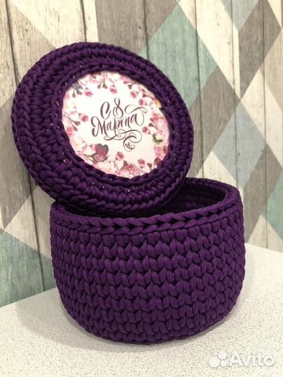 Корзина для игрушек, корзинка подвесная