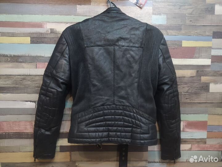 Кожаная куртка косуха Нидерланды ABS 46