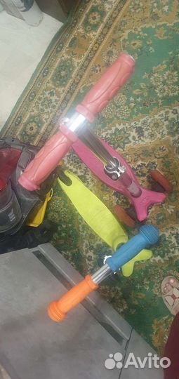 Самокат детский трехколесный бу