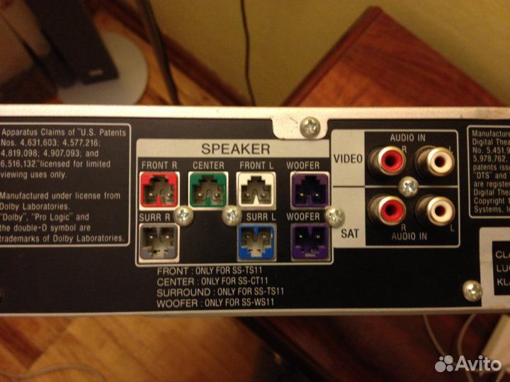 Домашний кинотеатр Sony DAV-SB300