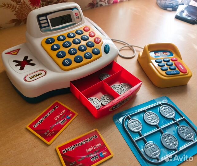 Детская игрушечная касса