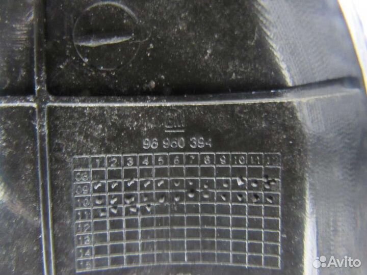 Накладка декоративная для Chevrolet Cruze 1 2009