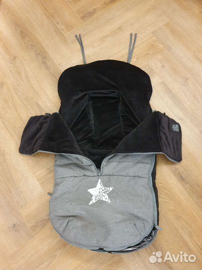Зимний конверт в коляску до 3 лет