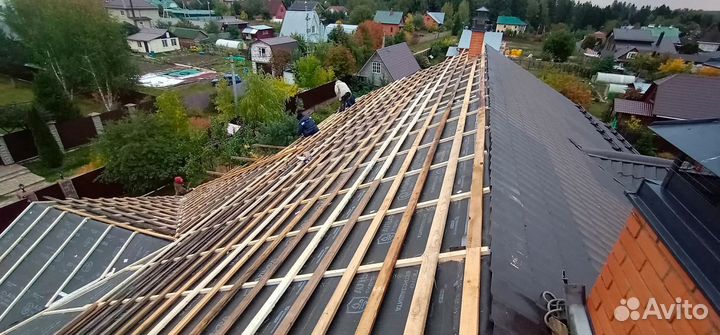 Крыша кровельные работы Ремонт монтаж