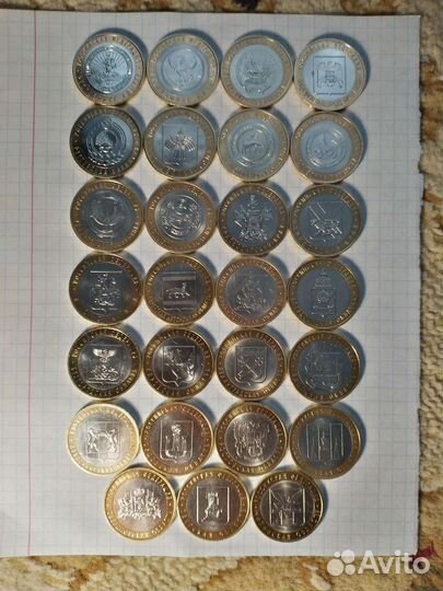 Юбилейные монеты серии Российская Федерация
