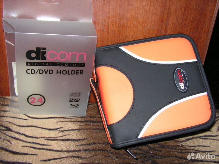 DVD-CD-кейс (портмоне) на 24 диска