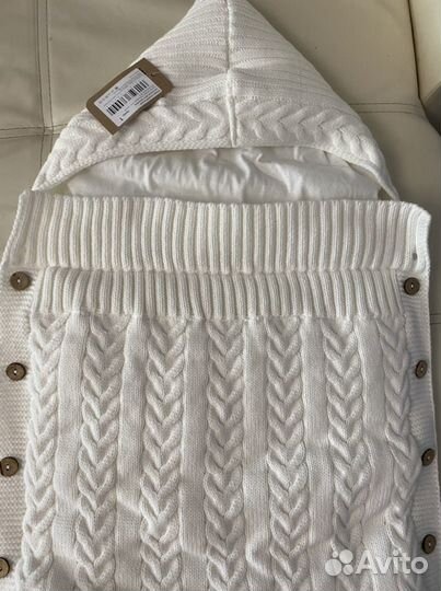 Конверт для прогулок и на выписку новый 56-74