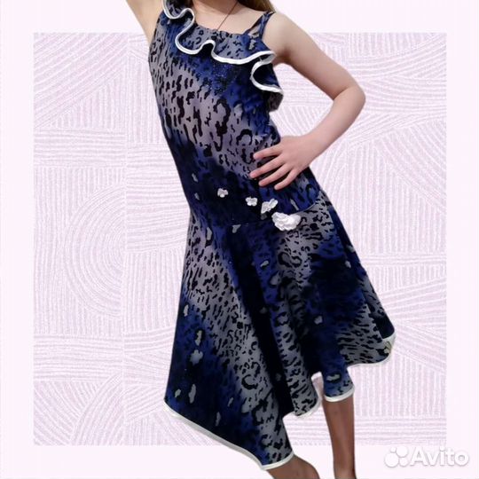 Тренировочное платье для бальных танцев