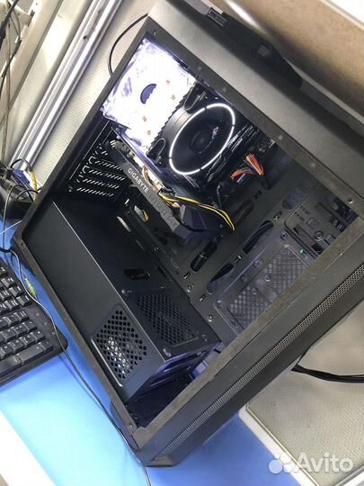 Мощный игровой пк (10ядер SSD DDR4 GTX1650 4gb)