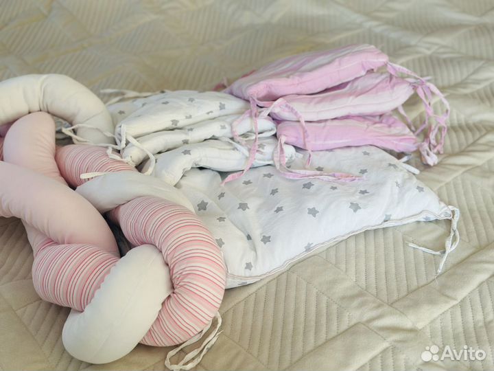 Бортики в кроватку