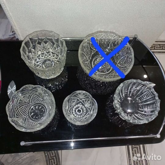 Хрусталь, креманки