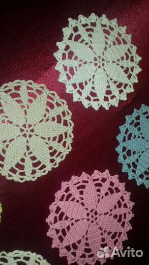 Подарок / вязаные салфетки